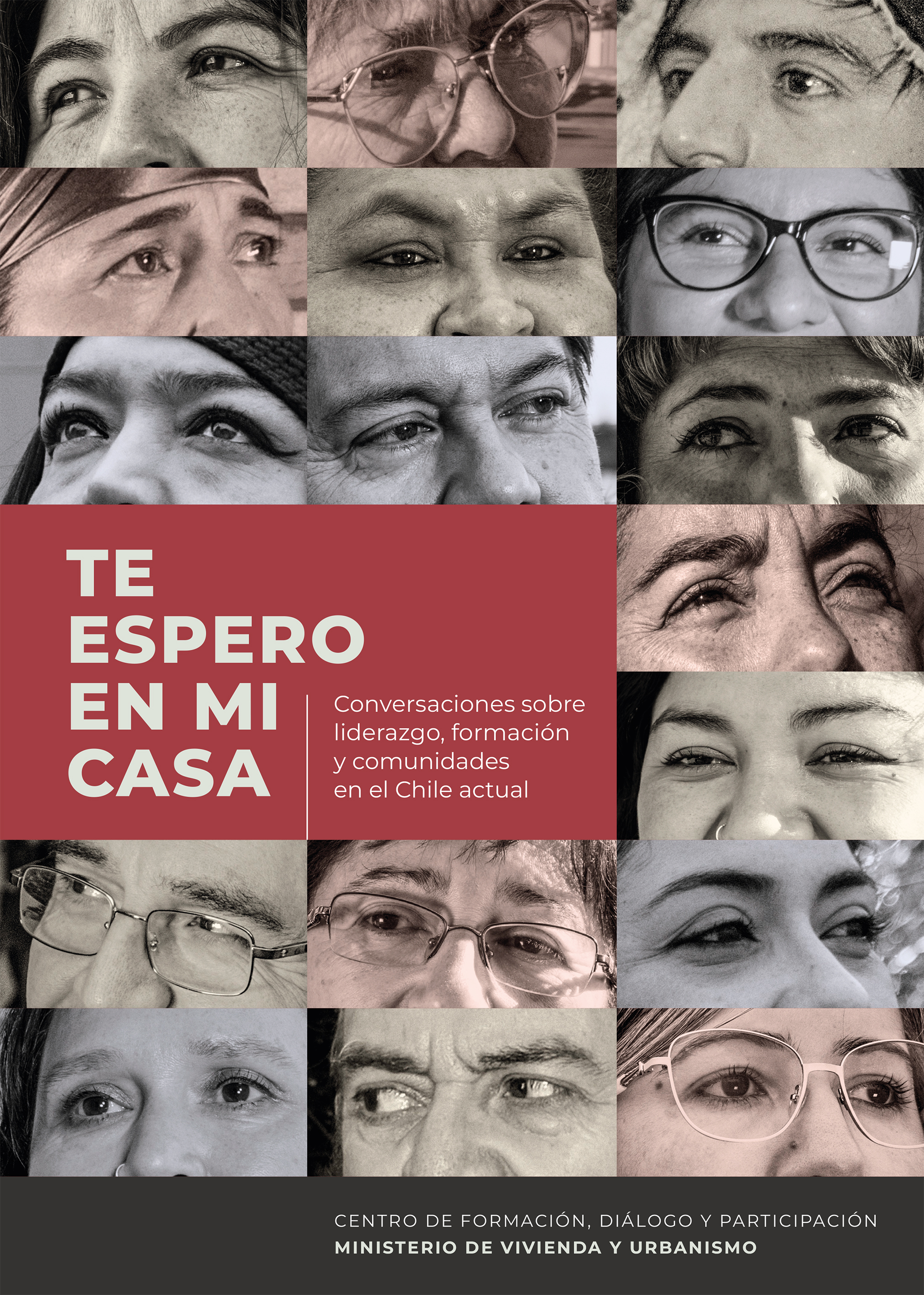 Tapa del libro que muestra rostros de dirigentes sociales